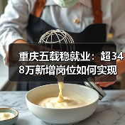 重庆五载稳就业：超348万新增岗位如何实现？