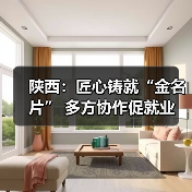 陕西：匠心铸就“金名片” 多方协作促就业