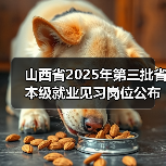 山西省2025年第三批省本级就业见习岗位公布 山西省2025年第三批省本级就业见习岗位公布