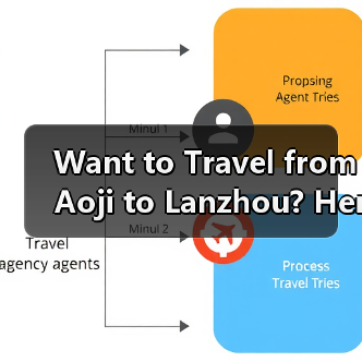 Want to Travel from Aoji to Lanzhou? Here Is Your Complete Step-by-Step Guide