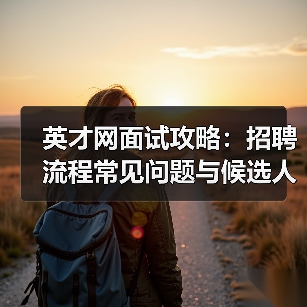 英才网面试攻略:招聘流程常见问题与候选人评估建议 英才网面试攻略:招聘流程常见问题与候选人评估建议