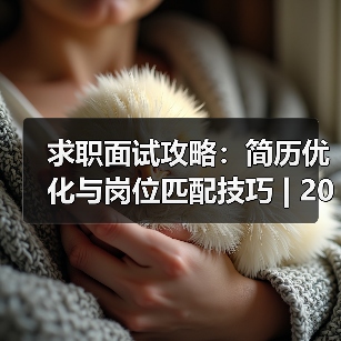 求职面试攻略：简历优化与岗位匹配技巧 | 2026面试指南