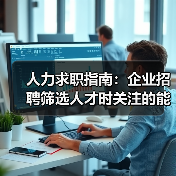 人力求职指南:企业招聘筛选人才时关注的能力与稳定性 人力求职指南:企业招聘筛选人才时关注的能力与稳定性