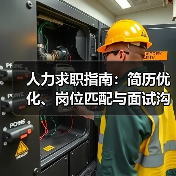 人力求职指南:简历优化、岗位匹配与面试沟通技巧 人力求职指南:简历优化、岗位匹配与面试沟通技巧