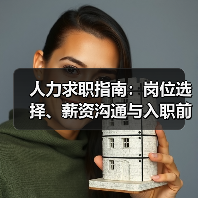 人力求职指南:岗位选择、薪资沟通与入职前确认事项 人力求职指南:岗位选择、薪资沟通与入职前确认事项