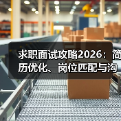 求职面试攻略2026:简历优化、岗位匹配与沟通技巧 求职面试攻略2026:简历优化、岗位匹配与沟通技巧