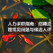人力求职指南:招聘流程常见问题与候选人评估建议 人力求职指南:招聘流程常见问题与候选人评估建议